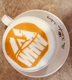 West Highland Way-coffee. A World First Edition From Honeybee Bakery