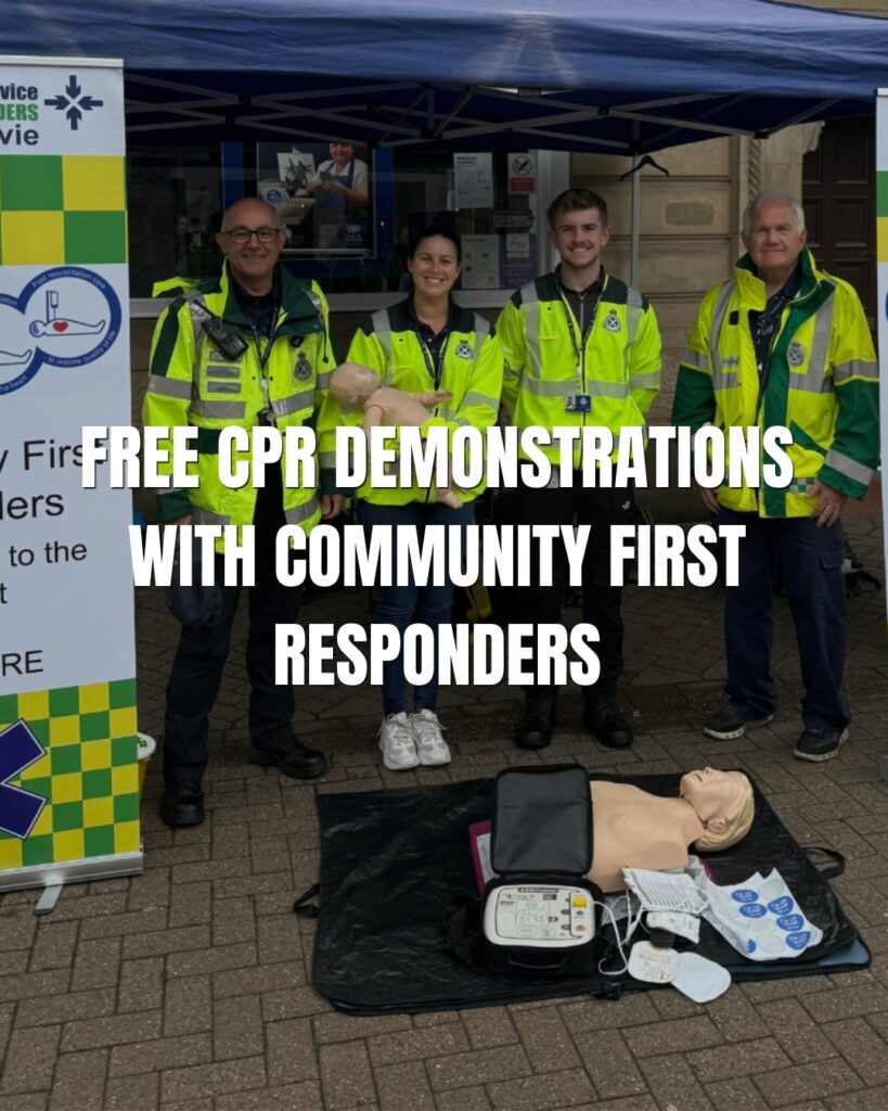 Free CPR demonstrations with community first responders