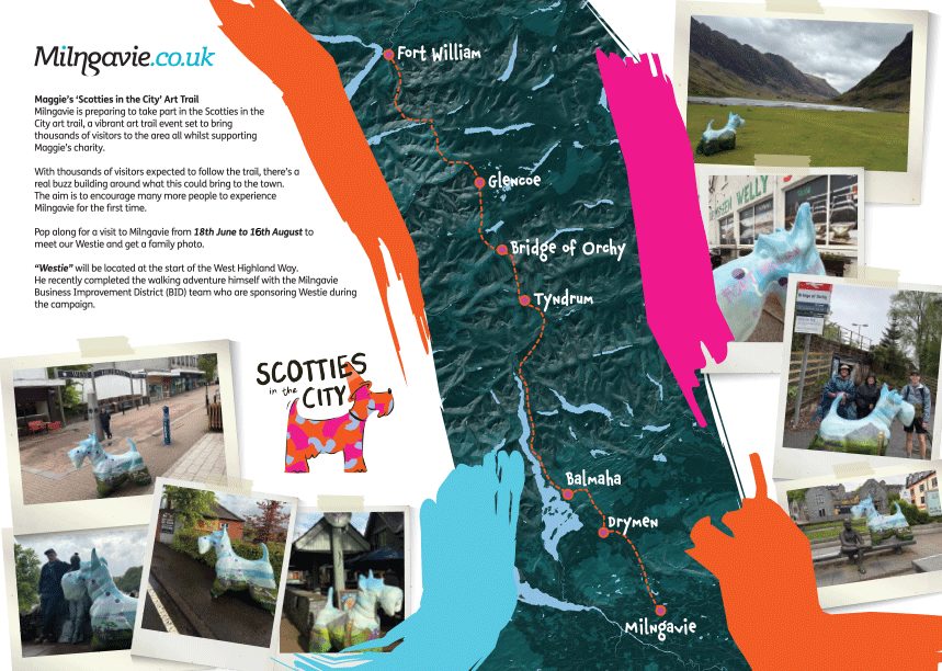 Milngavie BID Scotties West Highland Way 2026 adventure