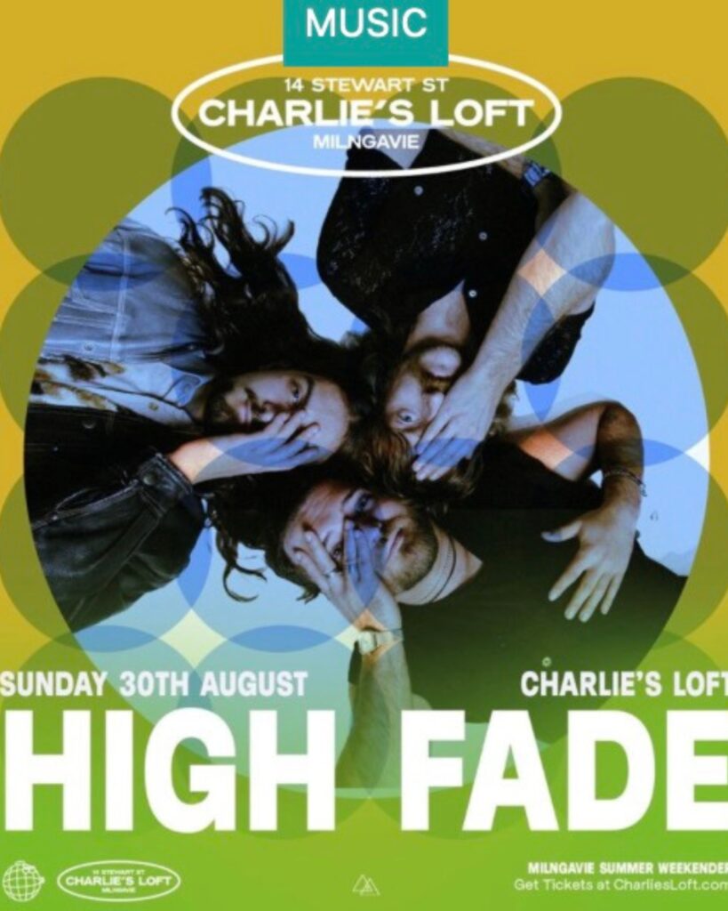 High Fade performing at Charlies Loft