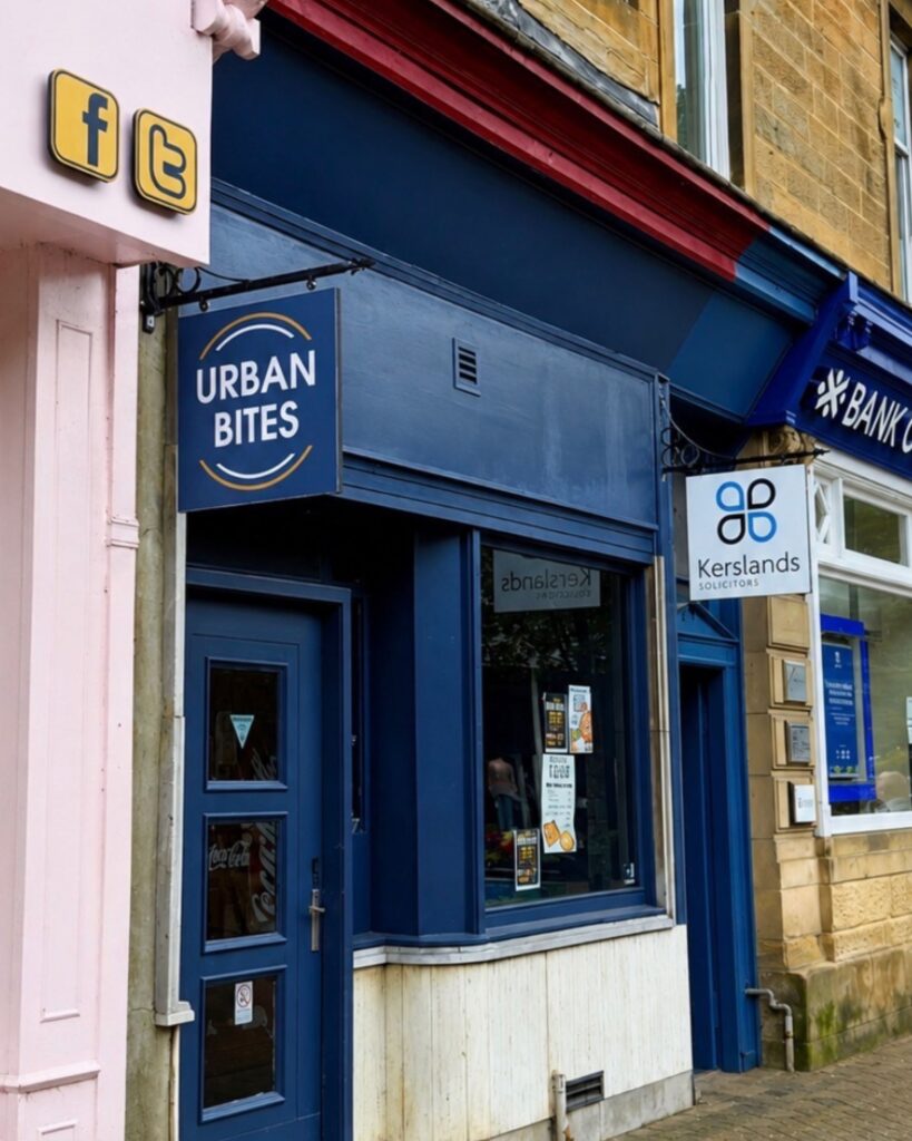 Urban Bites new business in Milngavie 